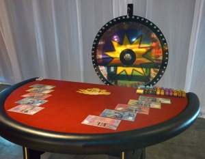 casino equipment hire big wheel table